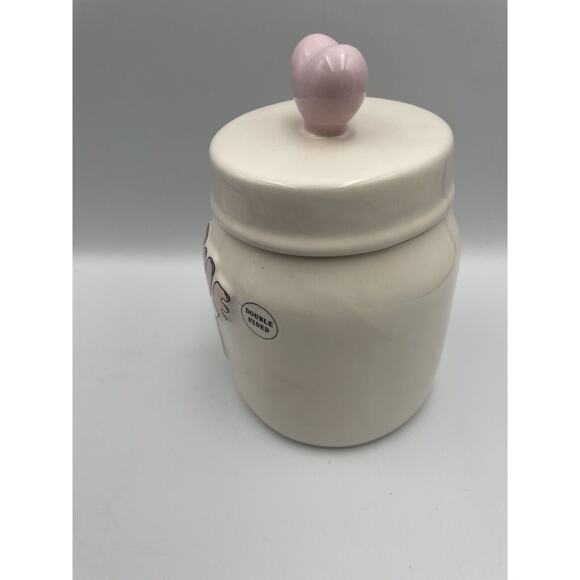 NEW 2025 Rae Dunn Peanuts “Made With Love” Snoopy Valentine's Day Canister Jar - Picture 5 of 10